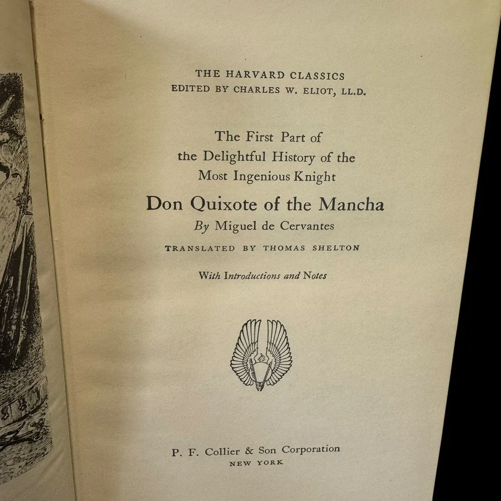 Cervantes 1969 Harvard‎ Classic Registered Deluxe Veritas 62nd Printing